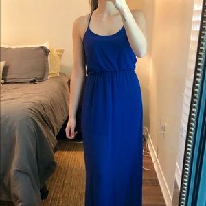 Royal Blue Maxi dress